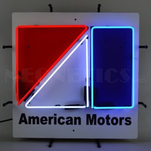AMC Neon Sign With Backing illuminated neon display