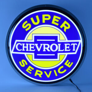 Super Chevrolet Service 15" Backlit LED Lighted Sign