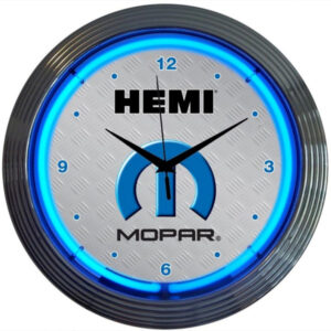 Mopar HEMI Neon Clock