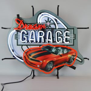 Dream Garage Camaro Neon Sign illuminated neon display