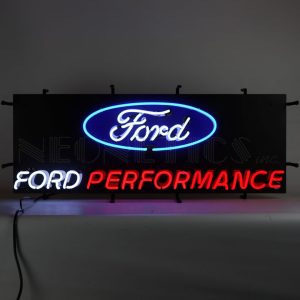 Ford Performance Neon Sign illuminated neon display