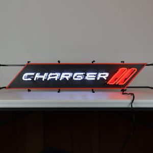 Dodge Charger Junior Neon Sign illuminated neon display
