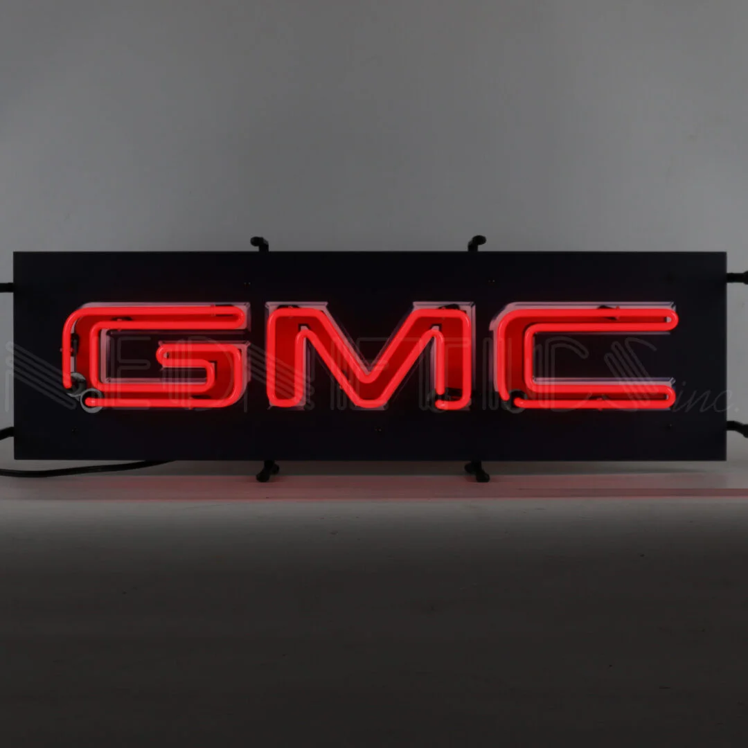GMC Junior Neon Sign illuminated neon display