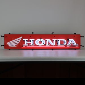 Honda Junior Neon Sign With Backing illuminated neon display