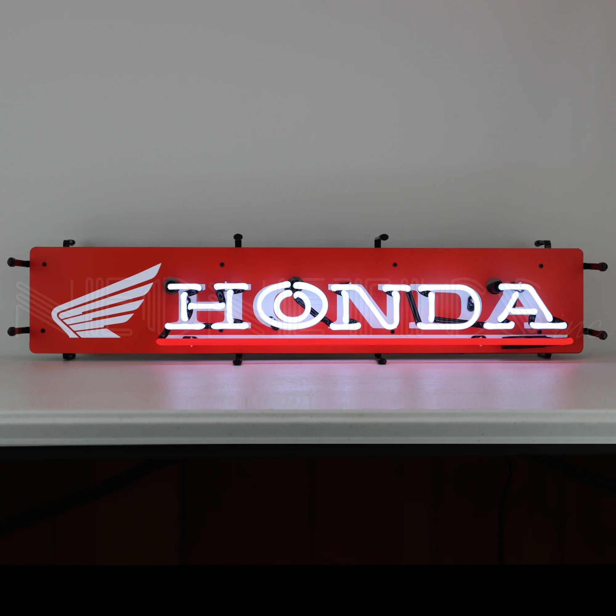 Honda Junior Neon Sign With Backing illuminated neon display