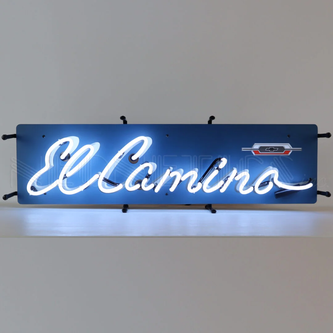 El Camino Junior Neon Sign illuminated neon display