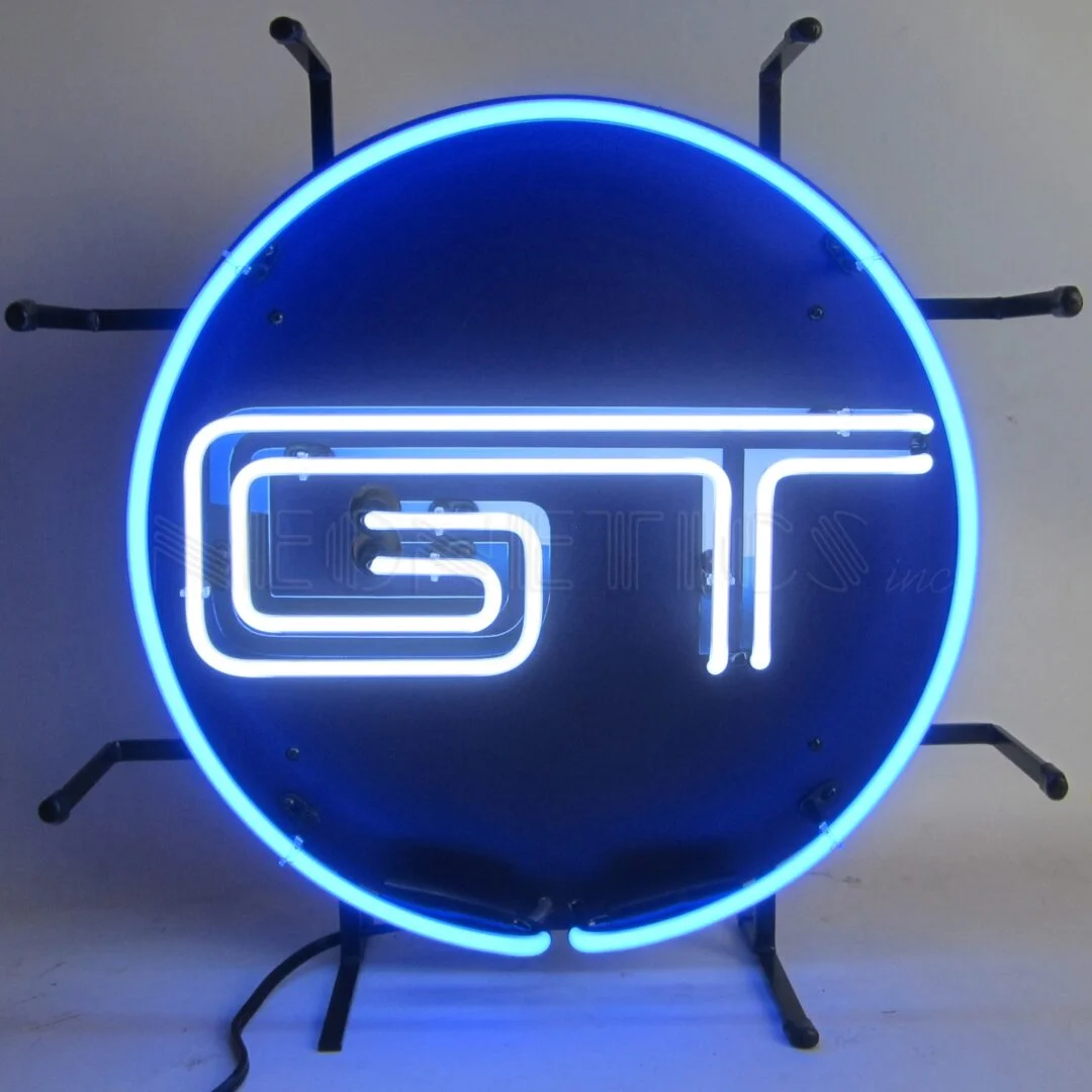 Ford GT Junior Neon Sign With Backing illuminated neon display
