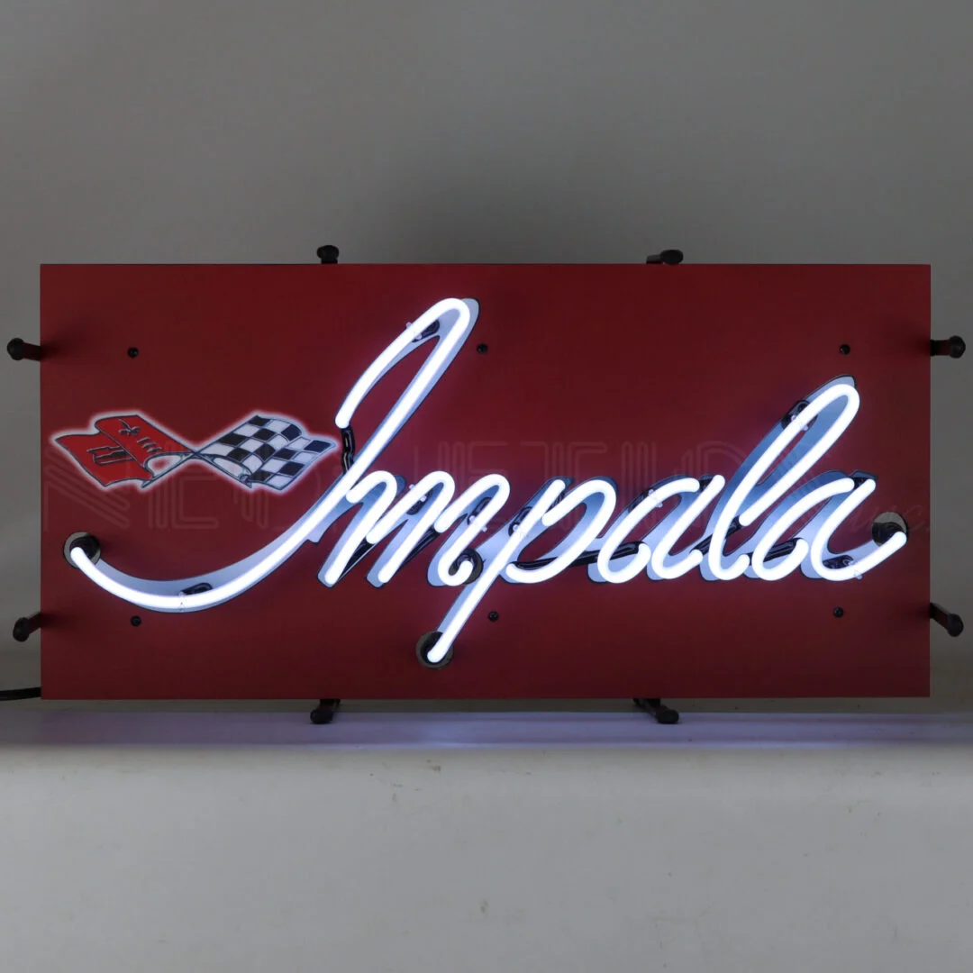 Impala Junior Neon Sign illuminated neon display