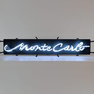 Monte Carlo Junior Neon Sign illuminated neon display
