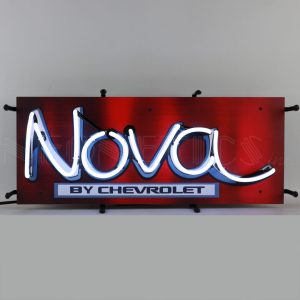 Nova By Chevrolet Junior Neon Sign illuminated neon display