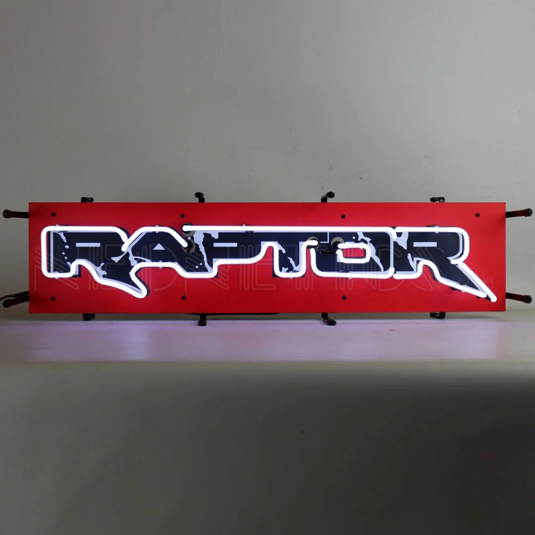 Ford Raptor Junior Neon Sign With Backing illuminated neon display