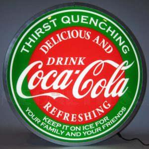 Cola-Cola Evergreen 15″ Backlit LED Lighted Sign illuminated LED display