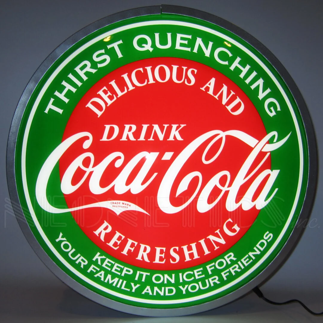Cola-Cola Evergreen 15″ Backlit LED Lighted Sign illuminated LED display