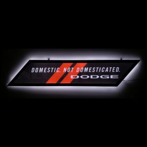Dodge Slim LED Sign illuminated LED display