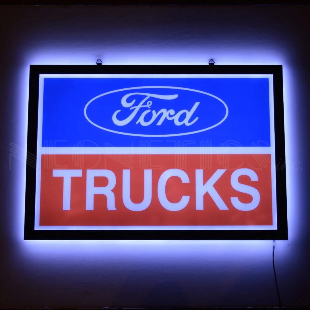 Ford Trucks Slim LED Sign illuminated LED display