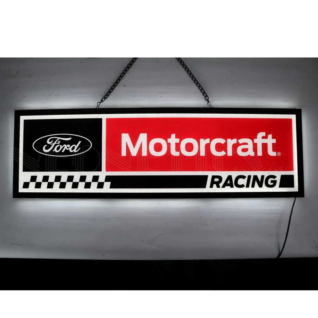 Ford Motorcraft Racing Slim LED Sign illuminated LED display