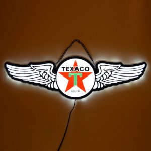 Texaco Wings Slim LED Sign illuminated LED display