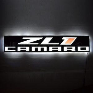 ZL1 Camaro Slim LED Sign illuminated LED display