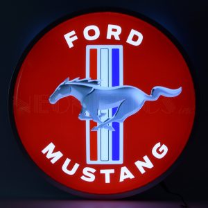 Ford Mustang 15″ Backlit LED Lighted Sign illuminated LED display