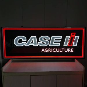 Case IH Agriculture LED Flex-Neon Sign In Steel Can