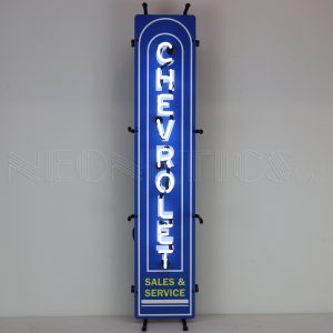 Chevrolet Vertical Premium Junior Neon Sign