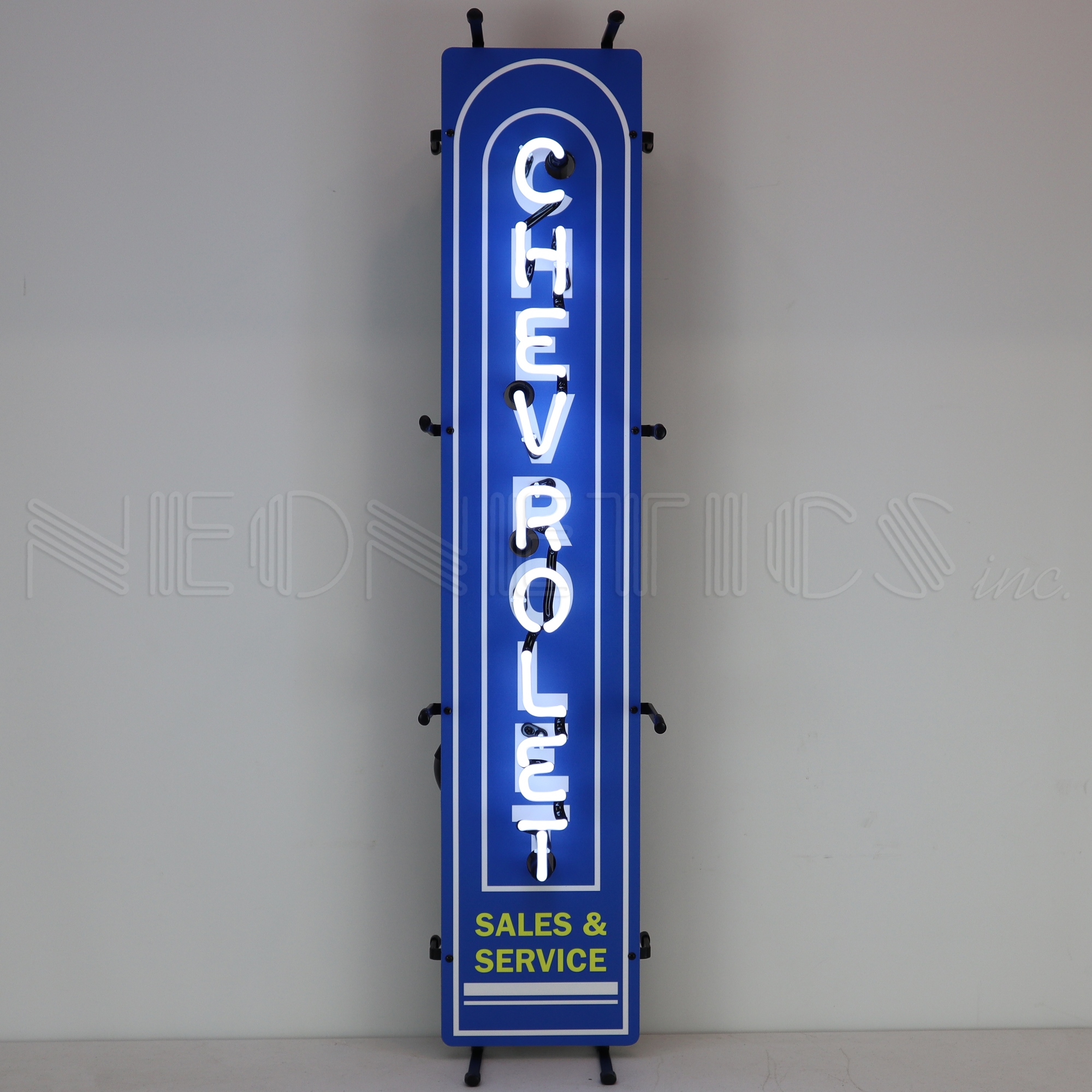 Chevrolet Vertical Premium Junior Neon Sign